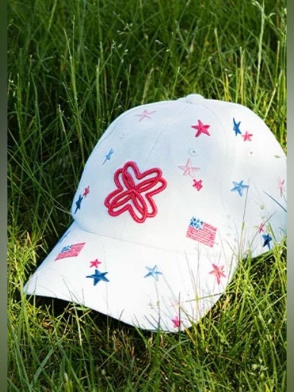 Lilly Pulitzer America 250 celebration baseball hat NWT - Picture 2 of 3